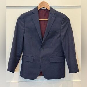 Joseph Abboud Boy’s Blazer Suit Jacket Navy Dark Blue Size 12